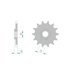 Ritzel Husqvarna 520/13Z