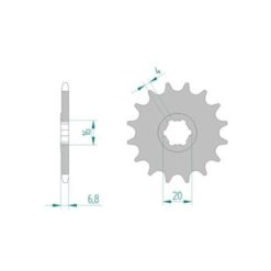 Ritzel Suzuki 420/12Z