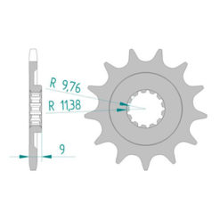Ritzel Suzuki 520/13Z