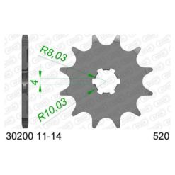 Ritzel Suzuki 520/13Z