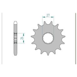 Ritzel Suzuki 530/17Z