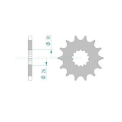 Ritzel Triumph 525/18Z