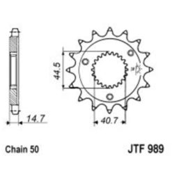 Ritzel Harley Davidson 530/21Z