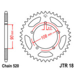 Zahnkranz Aprilia Alu 520/41Z