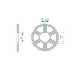 Zahnkranz Aprilia 520/45Z