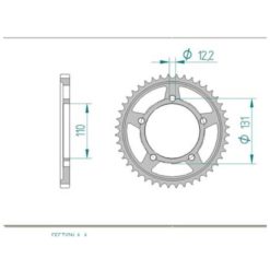 Zahnkranz BMW Alu 520/47Z