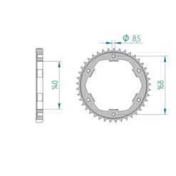 Zahnkranz BMW 525/41Z