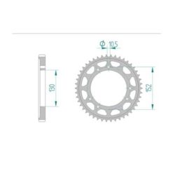 Zahnkranz Cagiva 530/48Z