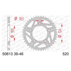 Zahnkranz Ducati Stahl 520/43Z