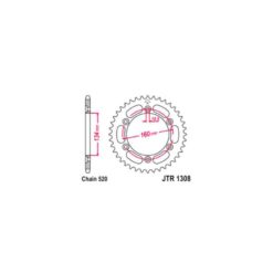 Zahnkranz Honda Alu 520/47Z