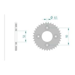 Zahnkranz Honda 420/35Z
