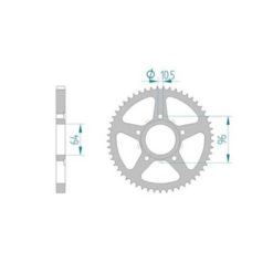 Zahnkranz Honda 428/53Z