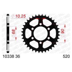 Zahnkranz AFAM 520/36Z Stahl