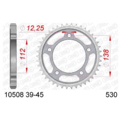 Zahnkranz AFAM 530/40Z Stahl