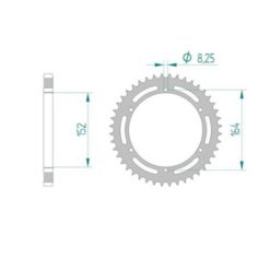 Zahnkranz Hyosung 525/44Z