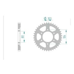 Zahnkranz Kawasaki 525/41Z