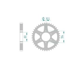 Zahnkranz Kawasaki 630/41Z
