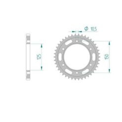 Zahnkranz KTM 525/45Z
