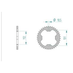 Zahnkranz Kymco 520/38Z