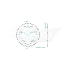 Zahnkranz ESJOT 520/43Z Stahl