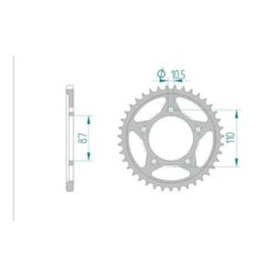 Zahnkranz Suzuki 520/39Z