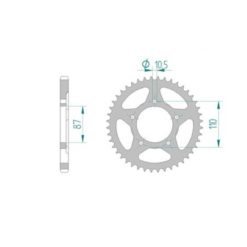 Zahnkranz Suzuki 525/47Z