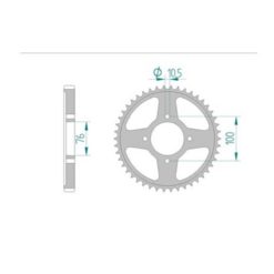 Zahnkranz Suzuki 530/46Z