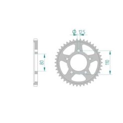 Zahnkranz Triumph 525/42Z