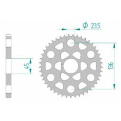 Zahnkranz Yamaha 428/45Z