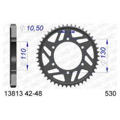 Zahnkranz Alu Yamaha 530/47Z