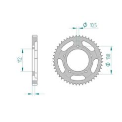 Zahnkranz Yamaha 532/48Z