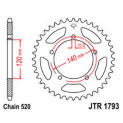 Zahnkranz Alu Suzuki 520/41Z