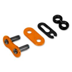 Kettenschloss 520 mit Clip RK 520MXZ4, ohne O-Ring, orange
