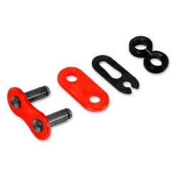 Kettenschloss 520 mit Clip RK 520MXZ4, ohne O-Ring, rot