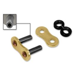 Kettenschloss 530 Nietschloss RK 530XSOZ1, RX-Ring, CLFZ *PLS*, gold