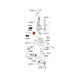 Bolzen Schwimmer Vergaser Dellorto SHA 12/7-13/13