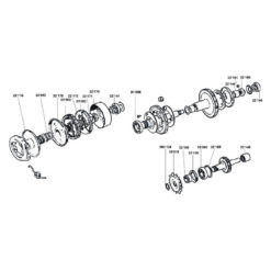 Simmerring 25x35x7 Puch ZA50 Getriebe
