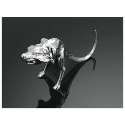 Zierfigur HH (20 x 11cm) MAD RAT in Chrom
