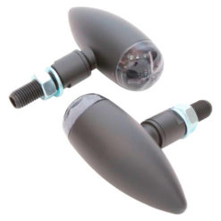 Blinker HH BULLET MICRO (Paar) LED schwarz E-Hom