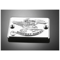 Bremsflüssigkeits-Behälterdeckel HH LIVE TO RIDE chrom