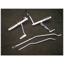 Fussrastenanlage HH TECH GLIDE +20cm chrom zu Honda CH-Hom