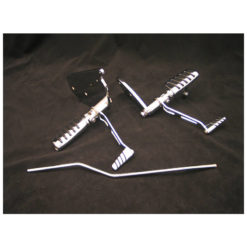 Fussrastenanlage HH TECH GLIDE +15cm chrom zu Honda CH-Hom