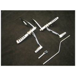Fussrastenanlage HH TECH GLIDE +15cm chrom zu Honda CH-Hom