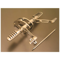 Fussrastenanlage HH TECH GLIDE +7cm chrom zu Suzuki CH-Hom