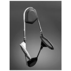 Sissybar HH WIDE (H 400mm) chrom zu Yamaha