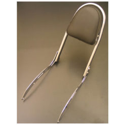 Sissybar HH FLAT TUBE (H 400mm) verstellbar chrom zu Yamaha