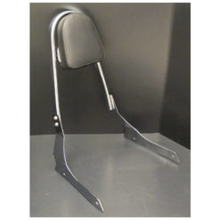 Sissybar HH FLAT TUBE (H 400mm) verstellbar chrom zu Suzuki