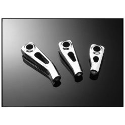 Lenkervorbau HH Paar TECH GLIDE chrom für Ø 22/25.4mm M12-H15cm