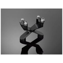 Lenkervorbau HH CROSS black für Ø25.4mm (M10/M12-10cm)