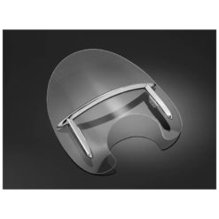 Windschutzscheibe HH DE LUXE univ chrom für Gabel konisch Ø43-46